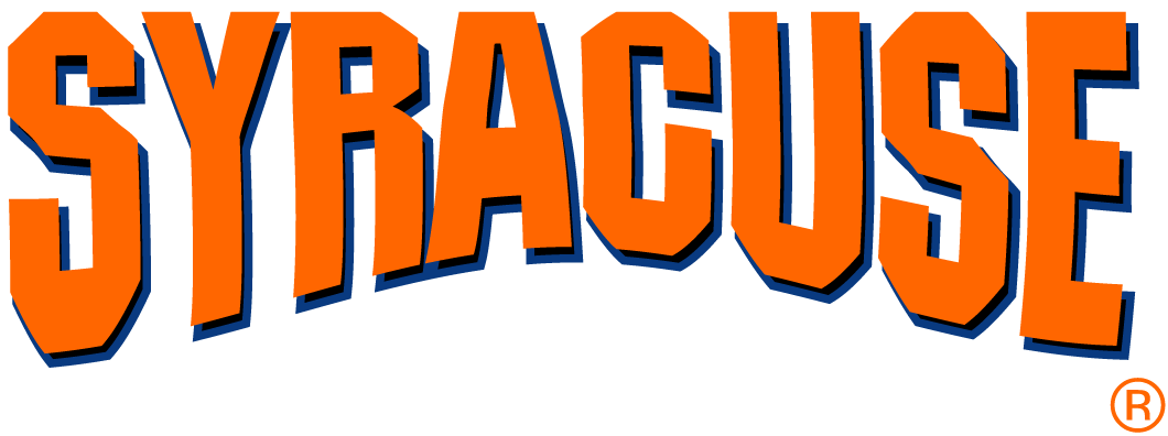 Syracuse Orange 1992-2003 Wordmark Logo iron on paper